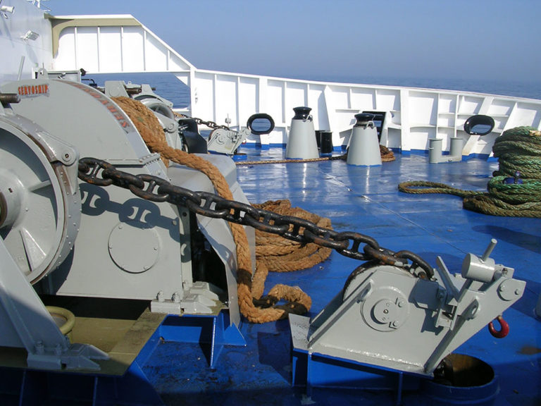 Maquinaria barco